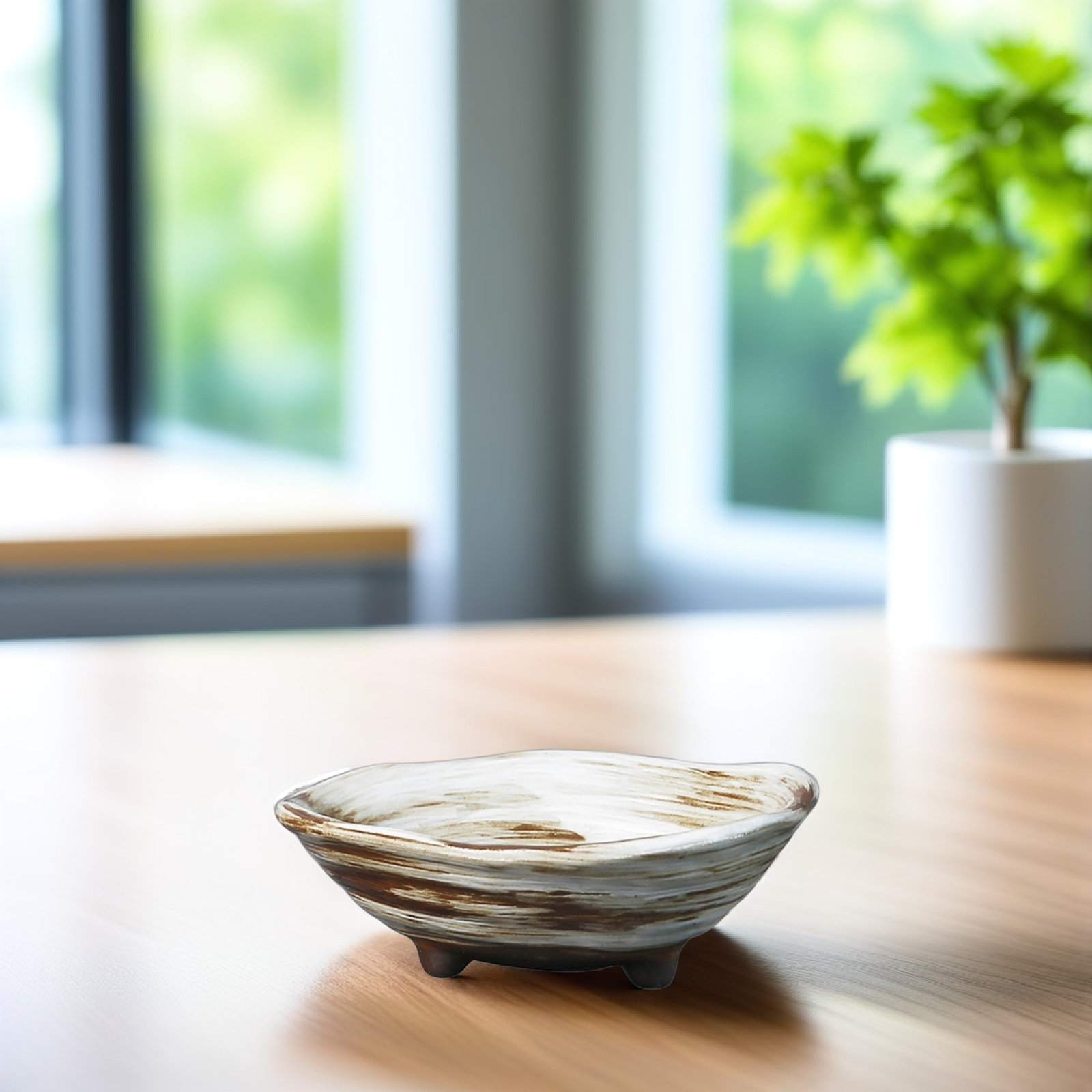 Bonsai Garden For Desk - Керамический горшок для бонсай в японском