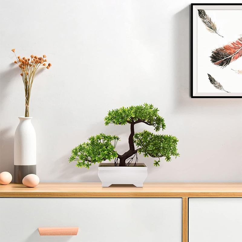 Искусственный бонсай, пластико – обзор и цена Bonsai Garden For Desk